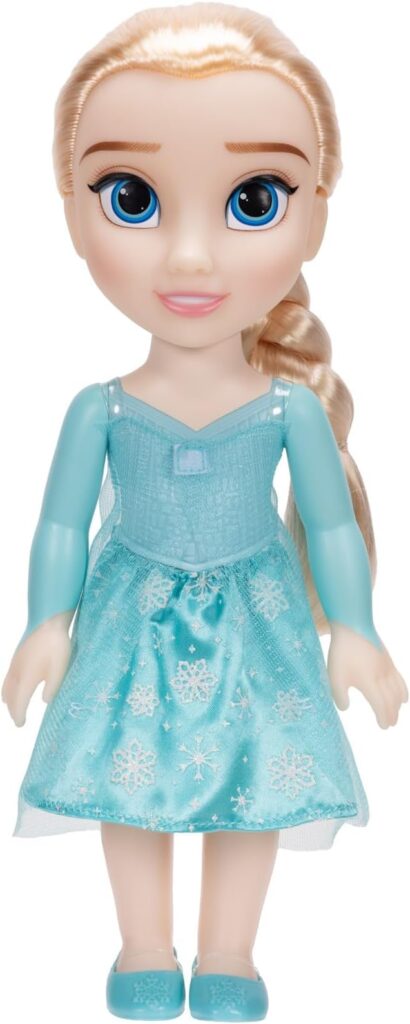 Boneca Elsa de Frozen entre os presentes de princesas Disney
