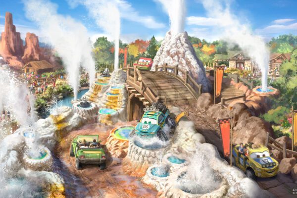 Cars Ridge Run Rally no Piston Peak National Park do Magic Kingdom em Orlando