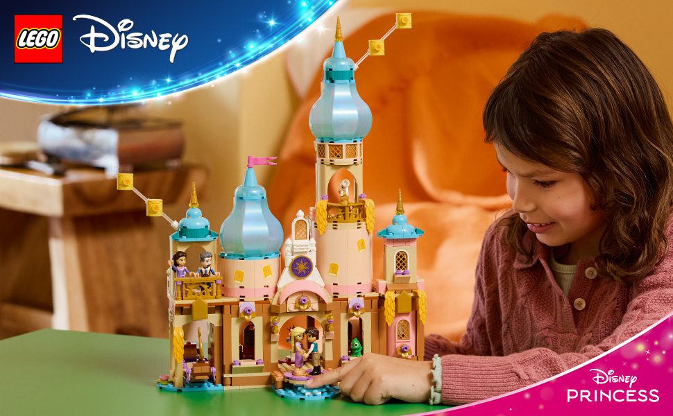 Presentes de princesas Disney incluem Castelo da Rapunzel da LEGO