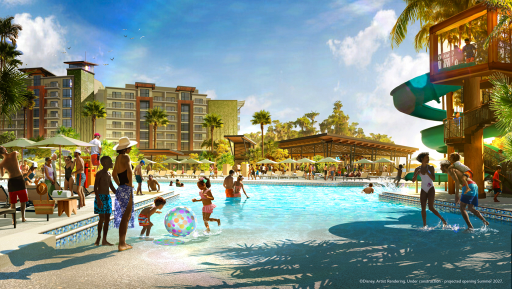 Lakeshore Lagoon será a piscina principal do Disney Lakeshore Lodge