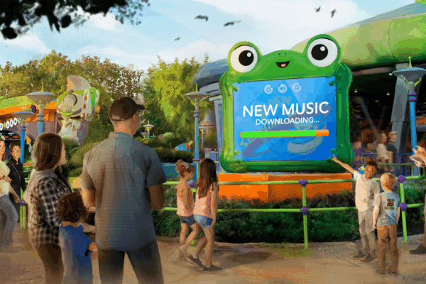 Alien Swirling Saucers Lilypad em Toy Story Land