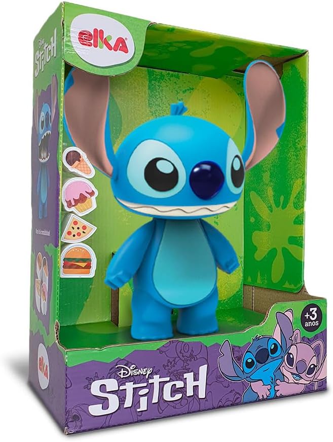 Boneco do Stitch da Elka em embalagem