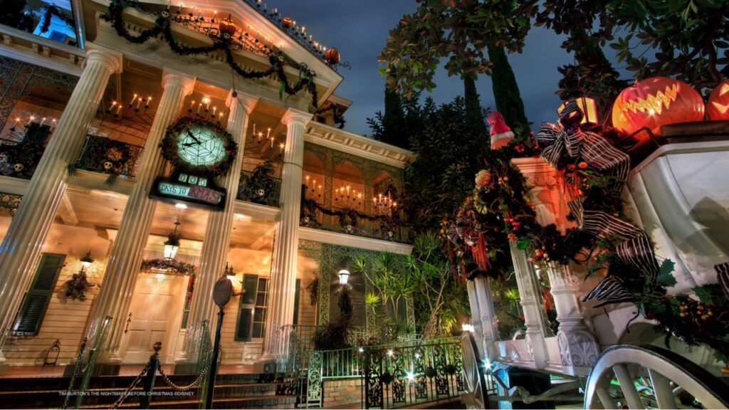 Haunted Mansion Holiday no Halloween Disneyland 2026