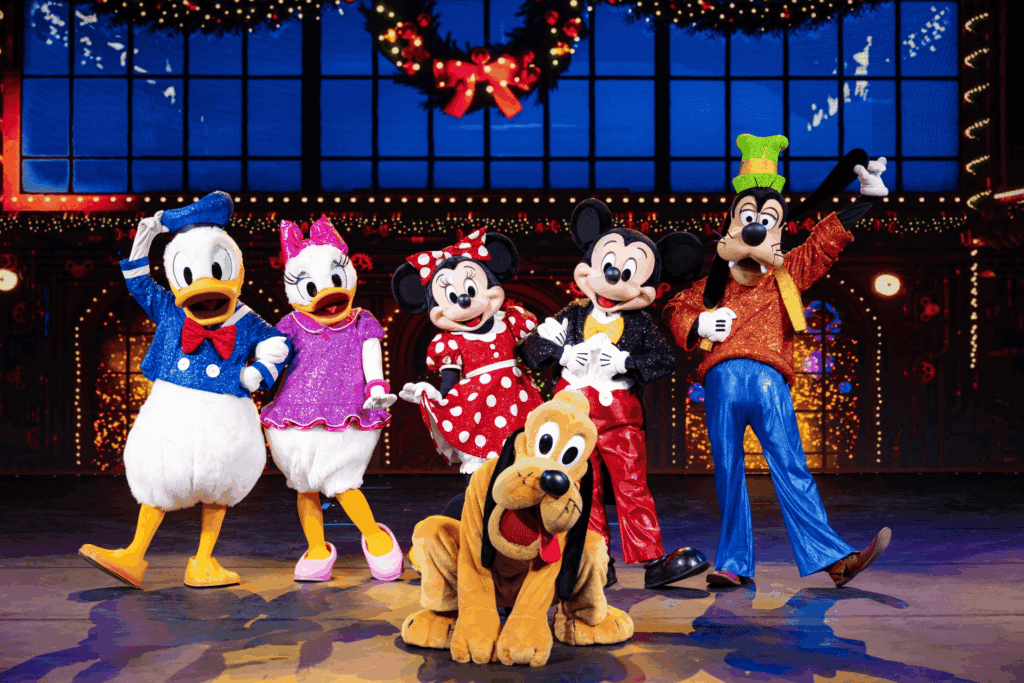 Mickey e seus amigos no Disney Celebra Curitiba