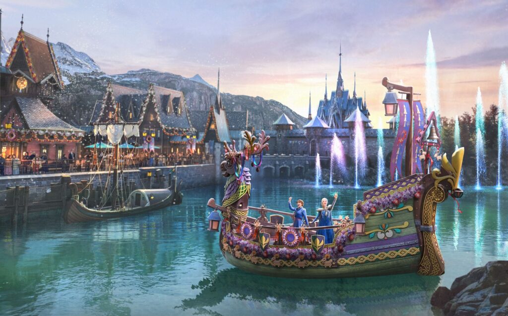 Natal Disneyland Paris 2026 chega ao World of Frozen pela primeira vez