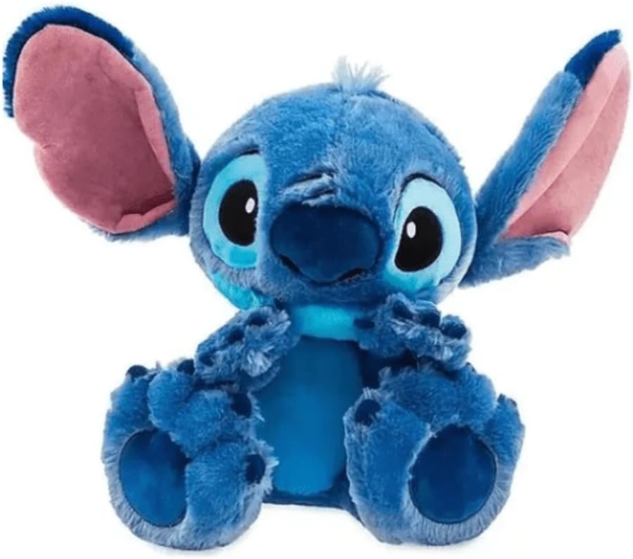 Pelúcia Stitch Big Feet azul de 30 centímetros é um dos melhores presentes do Stitch