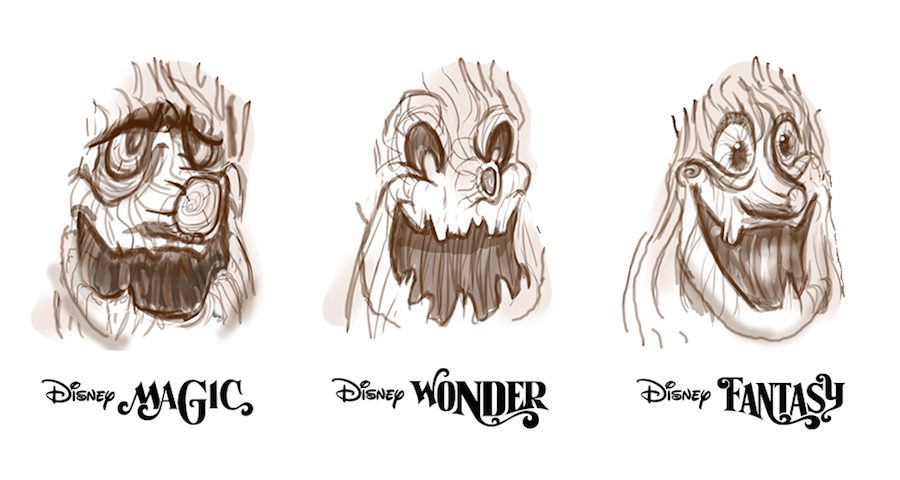 Pumpkin Trees do Disney Magic, Disney Wonder e Disney Fantasy