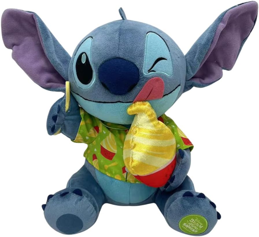 Pelúcia Stitch Attacks Snacks com sorvete de abacaxi